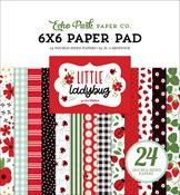 Little Ladybug 6x6 Paper Pad - Echo Park