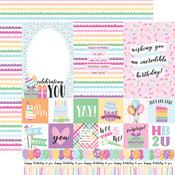 Multi Journaling Cards Paper - Make A Wish Birthday Girl - Echo Park
