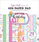 Make A Wish Birthday Girl 6x6 Paper Pad - Echo Park