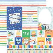 Multi Journaling Cards Paper - Make A Wish Birthday Boy - Echo Park