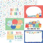 Journaling Cards 6x4 Paper - Make A Wish Birthday Boy - Echo Park