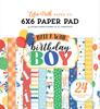 Make A Wish Birthday Boy 6x6 Paper Pad - Echo Park