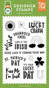 Good Luck Coming Your Way Stamp Set - Happy St. Patrick's Day - Echo Park