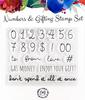 Numbers & Gifting Stamp Set - Emily Moore Designs