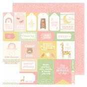 Tags Paper - Hello Little Girl - American Crafts