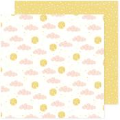 Clouds Paper - Hello Little Girl - American Crafts