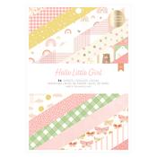 Hello Little Girl 6x8 Paper Pad - American Crafts - PRE ORDER