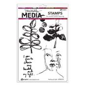 Healing and Light Cling Stamps - Dina Wakley MEdia - Ranger