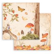 Mushroom Paper - Romantic Woodland - Stamperia