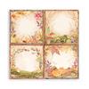 Four Cards Paper - Romantic Woodland - Stamperia