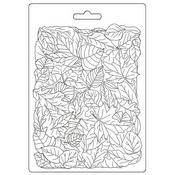 Leaves Pattern A5 Soft Mould - Romantic Woodland - Stamperia