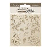 Hedgehog Decorative Chips - Romantic Woodland - Stamperia