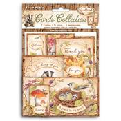 Romantic Woodland Cards & Tags Collection - Stamperia