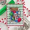 Stocking Full Of Coal Stamps - Picket Fence Studios