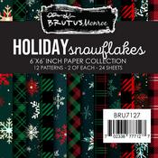 Holiday Snowflakes 6x6 Paper Pad - Brutus Monroe