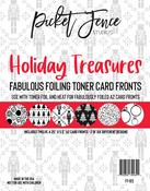 Holiday Treasures Foiling Toner Card Fronts - Picket Fence Studios