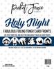 Holy Night Foiling Toner Card Fronts - Picket Fence Studios