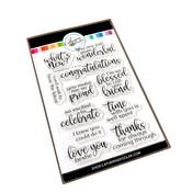 Nice Things to Say Sentiments Stamps - What's in Wednesday + Sursee - Catherine Pooler