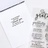 Inside Out Gratitude Sentiments Stamp Set - Catherine Pooler