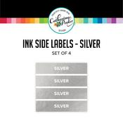 Metallic Silver Side Labels - Catherine Pooler