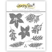 Winter Watercolor 6x6 Stamp Set - Honey Bee Stamps