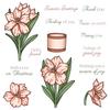 Holiday Blooms 6x8 Stamp Set - Honey Bee Stamps