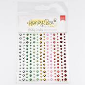 Holiday Wishes Gem Stickers - 210 Gems - Honey Bee Stamps