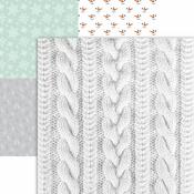 Cable Knit Paper - My First Snow - Reminisce - PRE ORDER