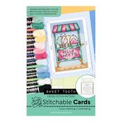 Sweet Tooth Stitchable Cards - Waffle Flower Crafts