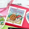 Gnome Place Like Home Stichable Card Patterns - Waffle Flower Crafts