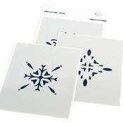 Folk Snowflake Stencil Set - Pinkfresh Studio