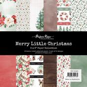 Merry Little Christmas 6x6 Paper Collection - Paper Rose Studio