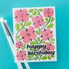 Blossoming Flowers Layered Stencil - Spellbinders