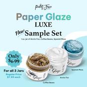 Paper Glaze Luxe Sampler Set - Picket Fence Studios