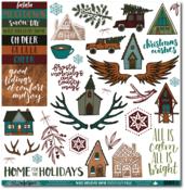 Wild Holiday Home Fussy Cut Sheet - Wild Whisper Designs - PRE ORDER