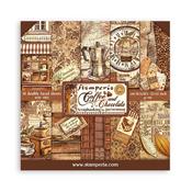 Coffee and Chocolate 12x12 Paper Pad - Stamperia