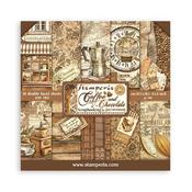 Coffee and Chocolate 8x8 Paper Pad - Stamperia