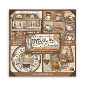 Coffee and Chocolate 12x12 Single-Sided Paper Pad - Stamperia