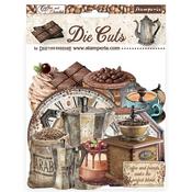 Coffee and Chocolate Assorted Die Cuts - Stamperia