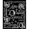 Cappucino Stencil - Coffee and Chocolate - Stamperia