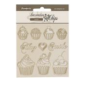 Sweety Decorative Chips - Coffee and Chocolate - Stamperia