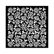 Rose Pattern Stencil - Precious - Stamperia