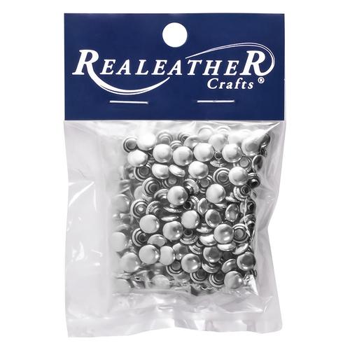 Paper Crafts > Nickel - Realeather Small Rivets 100/Pkg: A Cherry On Top