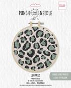 Leopard Print - Fabric Editions Punch Needle Kit 6" Round