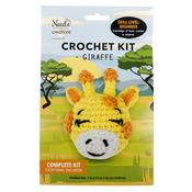 Giraffe 3"X3.5" - Fabric Editions Mini Crochet Kit