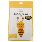 Bee #2 5.25"X7.5"X2.5" - Fabric Editions Crochet Kit