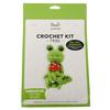 Frog 4.75"X5.5"X4.25" - Fabric Editions Crochet Kit