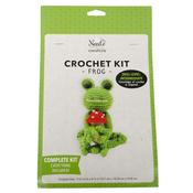 Frog 4.75"X5.5"X4.25" - Fabric Editions Crochet Kit