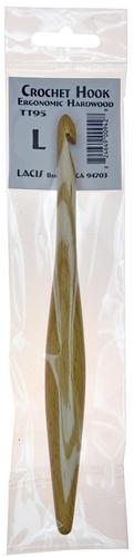 Lacis > Size L11/8mm - Lacis Ergonomic Hardwood Crochet Hook 7: A Cherry  On Top