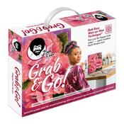 Playful Pink Roses - Bob Ross Grab & Go Floral Painting Kit